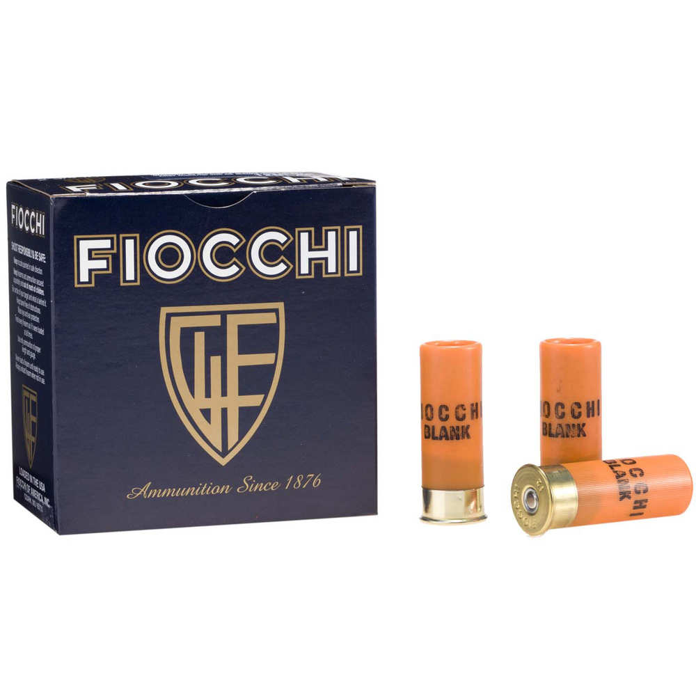 Fiocchi 12 Gauge 2 3/4" Blank Shotgun Ammo