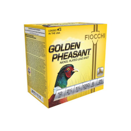 Fiocchi Golden Pheasant Extrema 12 Gauge 2.75" 1 3/8 oz #6 Shot