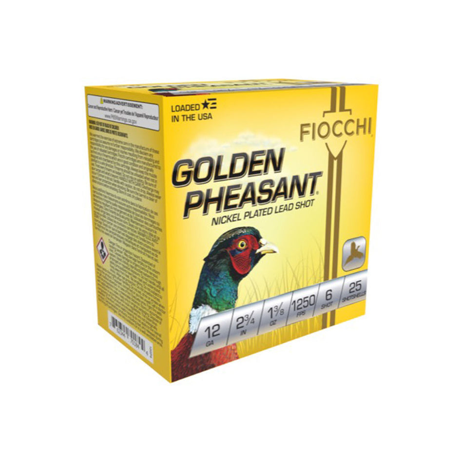 Fiocchi Golden Pheasant Extrema 12 Gauge 2.75" 1 3/8 oz #6 Shot