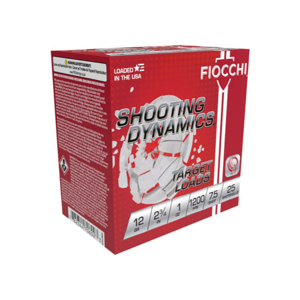 Fiocchi Shooting Dynamics 12 Gauge 2.75 in 1 oz #9
