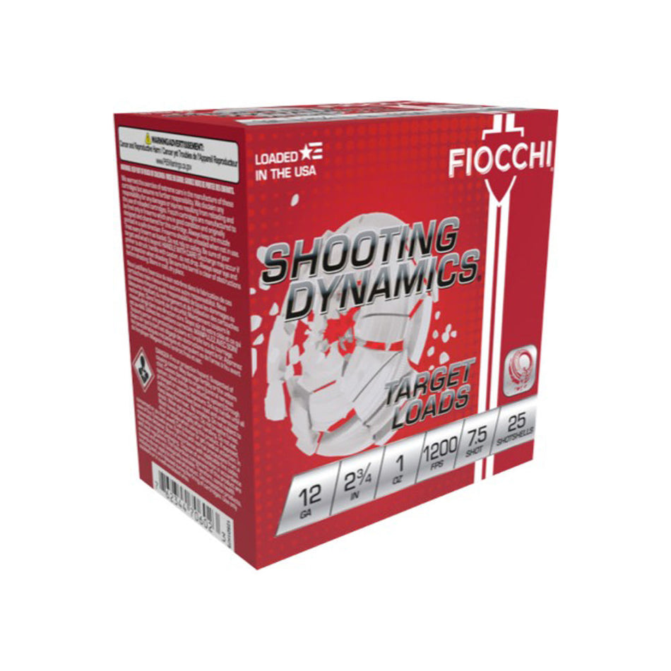 Fiocchi Shooting Dynamics 12 Gauge 2.75 in 1 oz #9