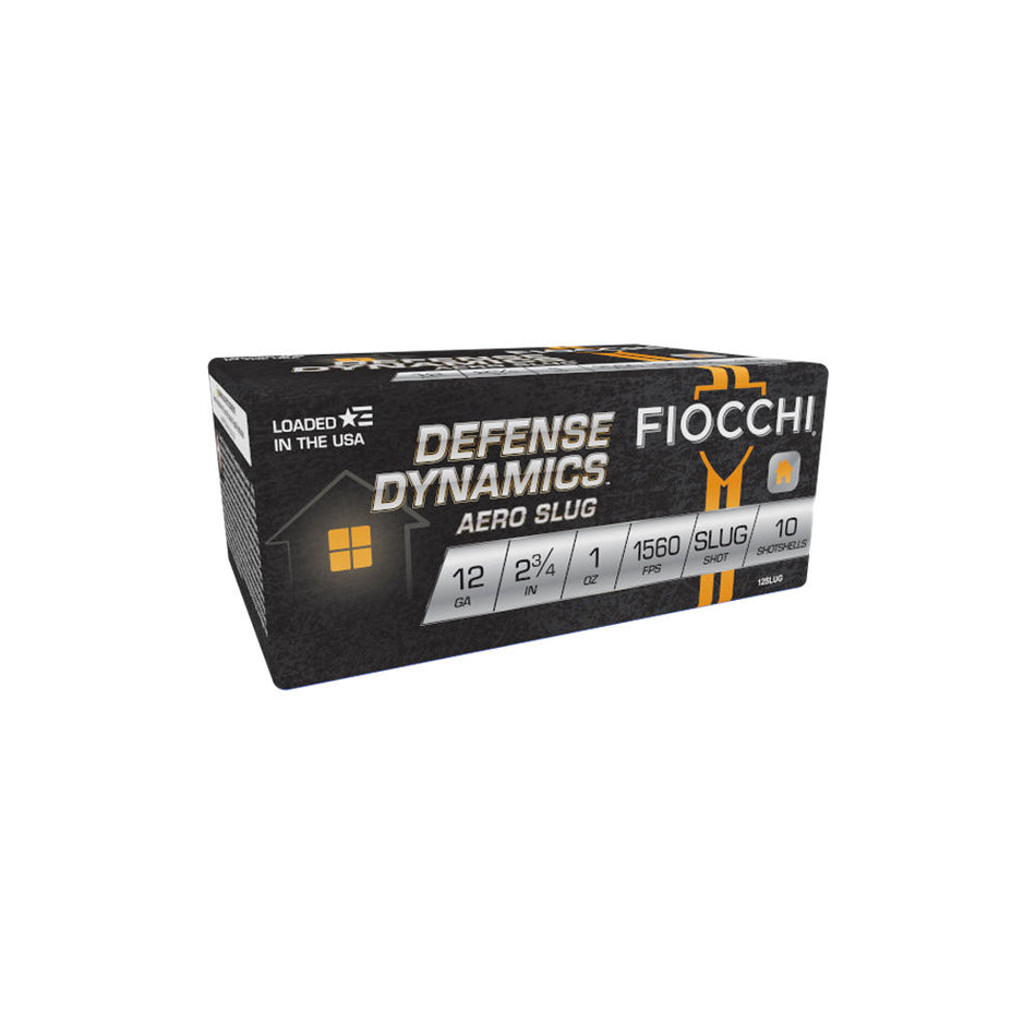 Fiocchi Defense Dynamics Aero 12 Gauge 2 3/4" 1 oz Shotgun Slug
