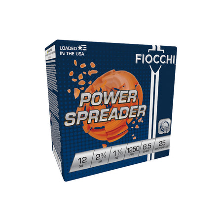 Fiocchi Exacta Target Power Spreader 12 Gauge 2.75 in 1-1/8 oz #8.5