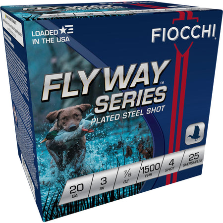 Fiocchi Flyway Waterfowl 20 Gauge 3" 7/8 oz #4 Shot