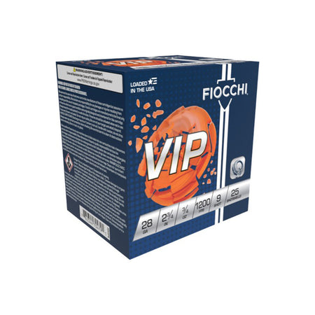 Fiocchi Exacta Target VIP 28 Gauge 2 3/4" 3/4 oz #9 Shot