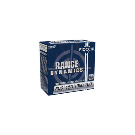 Fiocchi .300 AAC Blackout Range Dynamics 150gr FMJ Ammo