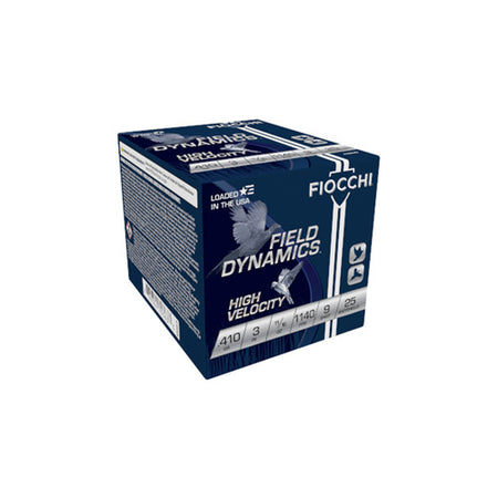 Fiocchi Field Dynamics High Velocity Upland Game Load .410 Bore 3 in 11/16 oz #9