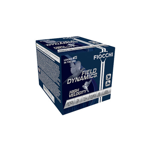 Fiocchi Field Dynamics High Velocity Upland Game Load .410 Bore 3 in 11/16 oz #9
