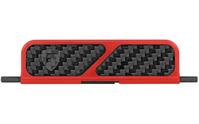 Fortis Manufacturing, Inc. Billet Dust Cover, Fits AR-15, Red AR15DstCvr-CF-RED