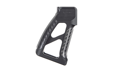 Fortis Manufacturing, Inc. Torque, Pistol Grip, 15 Degrees, Black with Carbon Fiber Accents, Fits AR-15 TOR-PG-CF-15-BLK