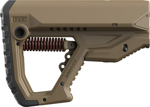 F.A.B. DEFENSE IMPACT RECOIL REDUCTION BUTTSTOCK AR-15 FDE