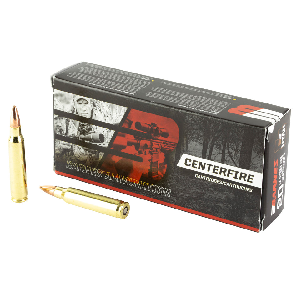 Barnes 32002  Jacketed Hollow Point 55 Grain .223 Remington