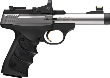 BROWNING BUCK MARK MICRO BULL SS SR 22LR 4.4" W/CT RED DOT*