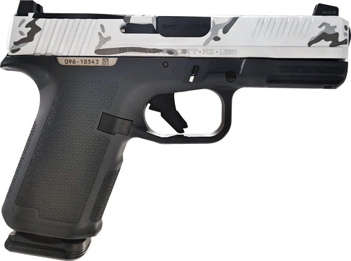 RUGER RXM 9MM LUGER 4" ADJ 15-SHOT WHITE CAMO SLIDE