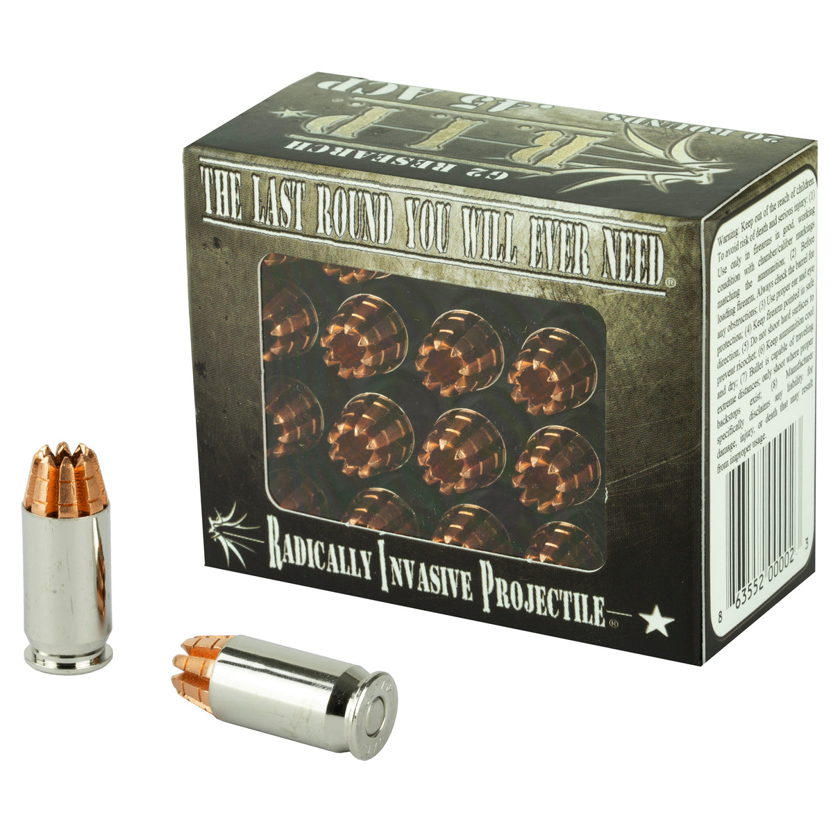 G2 Research .45 ACP RIP 162gr HP Lead Free Ammo