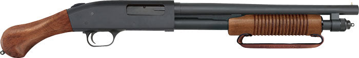 MOSSBERG 590 NIGHTSTICK 20GA 3" 6RD 14.375" BLUED/WALNUT