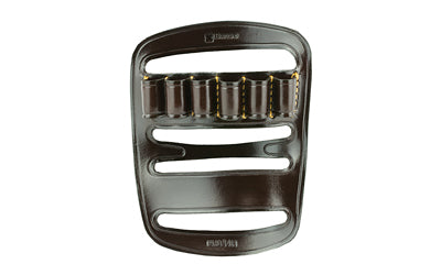 Galco Gunleather Kodiak Bandolier, Holds 5Rds Fits 41MAG/44MAG/45ACP/454/460/480, Havana Leather KHB34H