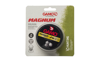 Gamo USA Gamo Magnum, Spire Point Double Ring, .22 Pellet,  Pointed Nose, Tin, 250 Count 6320225BL54