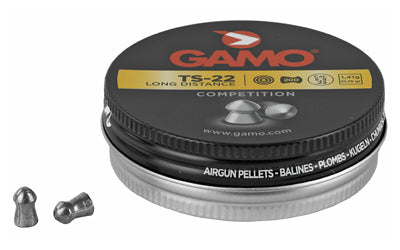 Gamo USA TS-22, .22 Caliber Pellet, Flat Nose, 200 Per Pack 632176854
