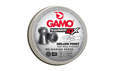 Gamo USA Swarm 10X, .22 Pellet, Hollow Point, 250 Count Tin 6322547BL54