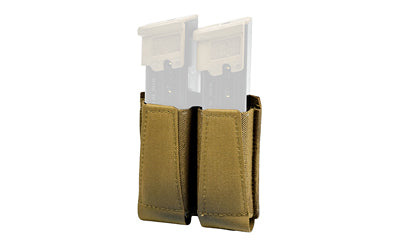 GBRS Group Double Pistol, Magazine Pouch, Coyote Brown, Fits (2) Pistol Magazines GEAR-DPMP-BR-CB