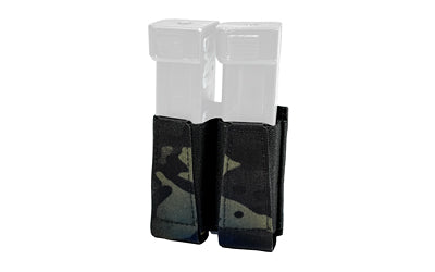 GBRS Group Double Pistol, Magazine Pouch, MultiCam Black, Fits (2) Pistol Magazines GEAR-DPMP-BR-MCB