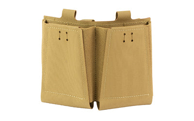 GBRS Group Double Rifle, Magazine Pouch, Coyote Brown, Fits (2) Rifle Magazines GEAR-DRMP-5.56-BR-CB