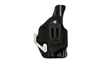 G-Code Phenom Commando, IWB Holster, Right Hand, Kydex, Black, Fits Glock 43X with Rail PHCO-186-RH-BK