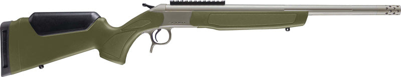 CVA SCOUT TD V3 360 BH 20" STAINLESS/OD GREEN SYNTHETIC<<