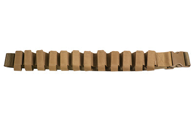 Grey Ghost Gear 40MM Belt, Ammo Pouch, Holds (12) 40MM Rounds, Laminate Construction, Coyotte Brown 1087-14