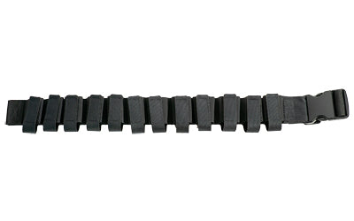 Grey Ghost Gear 40MM Belt, Ammo Pouch, Holds (12) 40MM Rounds, Laminate Construction, Black 1087-2