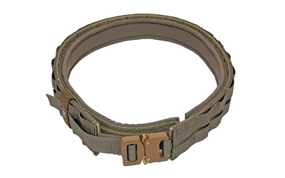 Grey Ghost Gear UGF Battle Belt with Padded Inner, Small (34"-36"), Ranger Green 7011-6