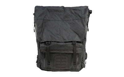 Grey Ghost Gear Gypsy, Backpack, Waxed Canvas, 17 Liters, Black GTG5907-BLK