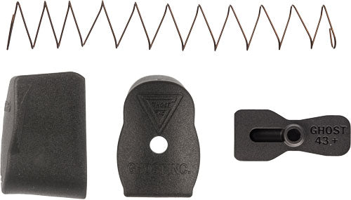GHOST MOAB MAG EXTENSION FOR GLOCK 43 PLUS 2 RNDS BLACK