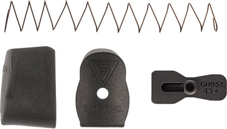 GHOST MOAB MAG EXTENSION FOR GLOCK 43 PLUS 2 RNDS BLACK