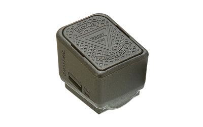 Ghost Inc. Mother of All Baseplates, LoViz, Mag Extension, +4 Rounds of 9MM or 3 Rounds of 40, Matte Finish, Black, Fits Glock 2-5 19/23/32 GHOGL19LOVIZ-4BLK