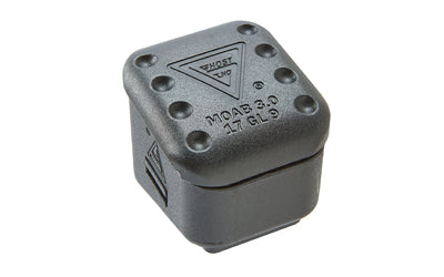 Ghost Inc. Mother of All Baseplates, Mag Extension, +6 Rounds, Fits Magpul PMAG 17, Matte Finish, Black GHOPM17-6MOAB-BLK