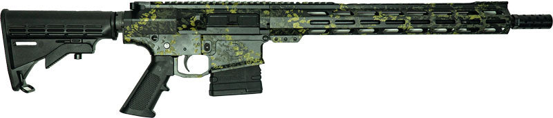 GLFA AR10 RIFLE 308 BUNDLE 16" W/ 5 KNIVES LICHEN BLACK