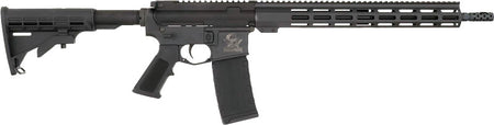 GLFA AR15 LEFT HAND RIFLE 223 WYLDE 16" NIT BBL BLACK