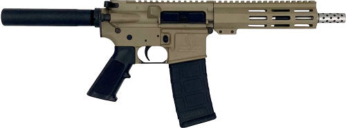 GLFA AR15 PISTOL 223 WYLDE 7.5" STAINLESS BBL FDE