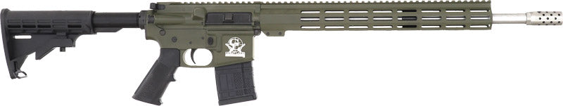 GLFA AR15 450 BUSHMASTER 18" S/S BBL OD GREEN