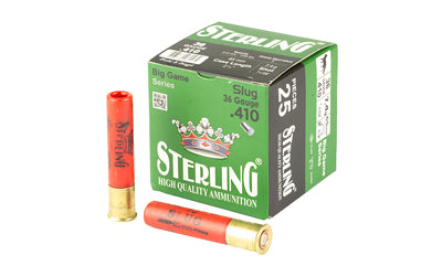 Sterling Big Game Series Rifled Slug .410 Bore 2.5 in 1/4 oz Slug