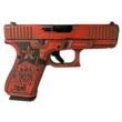 Glock 19 Gen 5 Custom "Texas Orange" Handgun 9mm Luger 15rd Magazines (3) 4.02" Barrel Austria