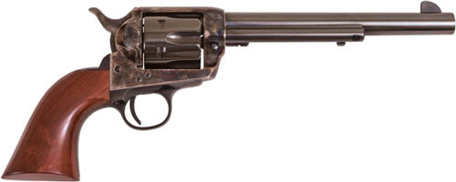 CIMARRON FRONTIER 38SPL/357MAG PW FS 7.5" CC/BLUED WALNUT