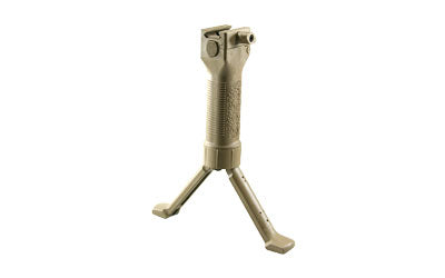 Grip Pod GPS, Fits Picatinny, Steel Reinforced Legs, Tan GPSV2T