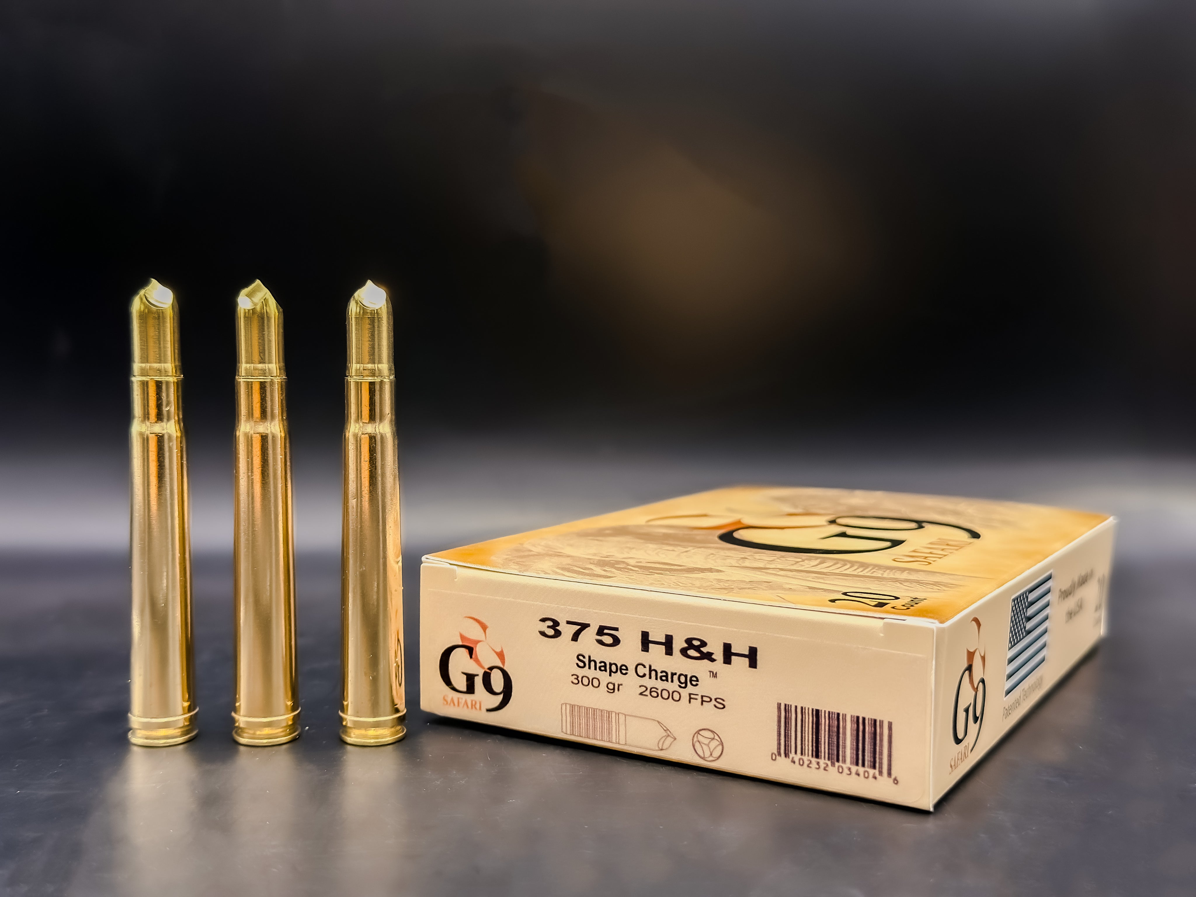 G9 Defense 375 H&H 300gr Shape Charge