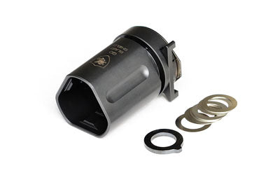 Griffin Armament Gen 2 QD Blast Shield, Black, Fits A2 Compensator, 5.56MM &  7.62MM GAQDBS