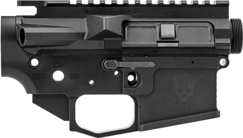 GREY GHOST PREC MKII AR-15 RECEIVER SET BILLET BLACK