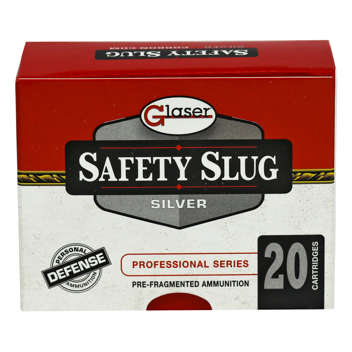 Glaser .380 ACP/Auto Silver 70gr PolyTip Ammo