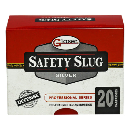 Glaser .380 ACP/Auto Silver 70gr PolyTip Ammo